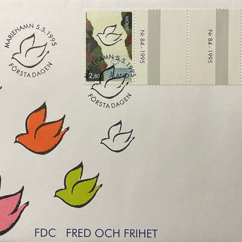 Åland 1995: FDC Gutterpar AFA 100