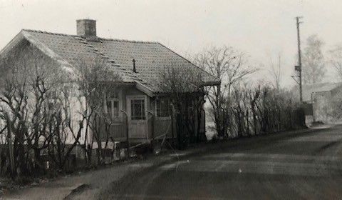 Original-foto fra Oslo 1961, med skilt Lundin A/S, fra Morgenpostens fotoarkiv