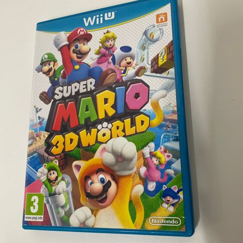 Wii U Super Mario 3 D World spill