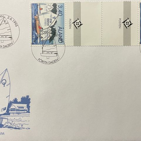 Åland 1995: FDC Gutterpar AFA 104