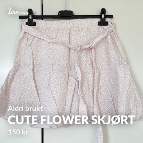 Cute Flower Skjørt