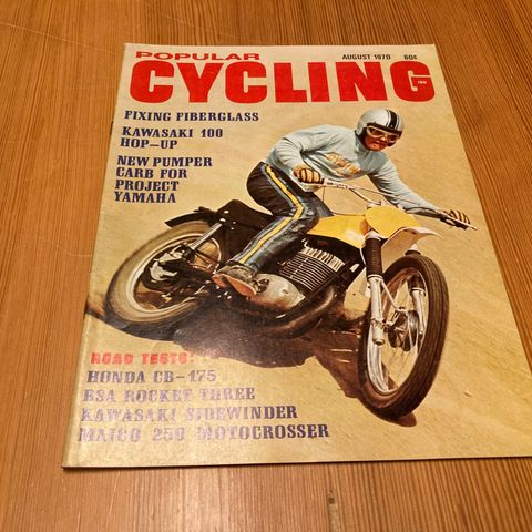 POULAR CYCLING - AUGUST 1970