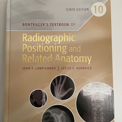 Radiographic positioning and related anatomy