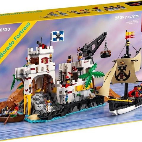 Ny Lego Pirates 10320 - uåpnet