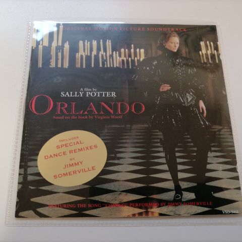 Orlando - Sally Potter - film sound track cd