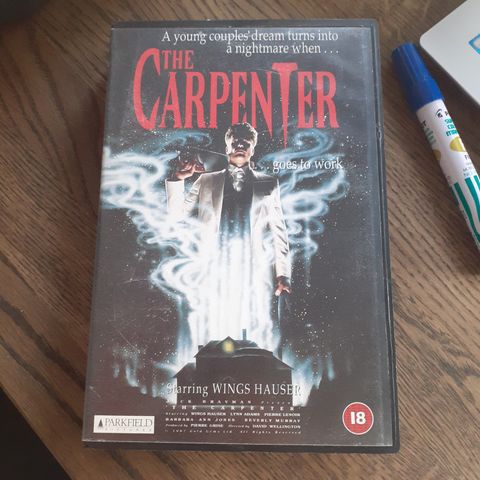THE CARPENTER. BIG BOX VHS. HORROR / SKREKKFILM.