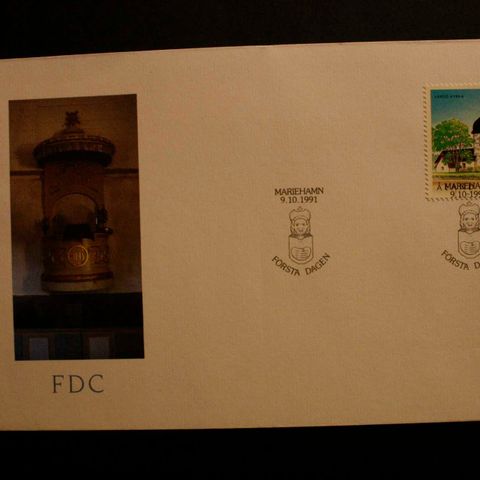 Åland 1991: FDC AFA 54