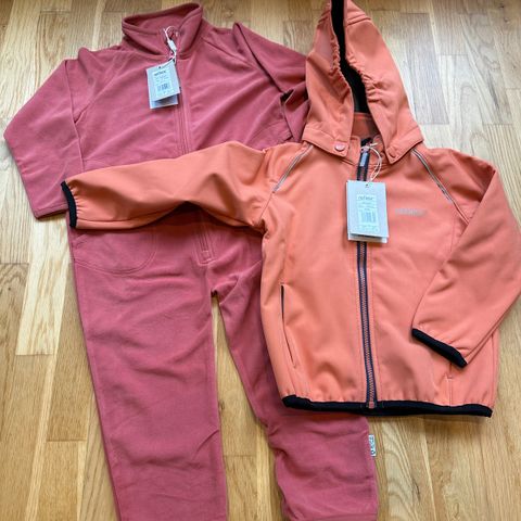 Softshell jakke fra Reflex, fleecedress Str 104