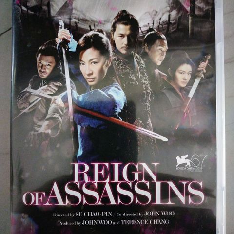 Dvd. Reign of Assassins. Action. Norsk tekst.