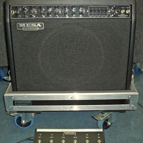 Mesa Boogie Nomad 100 med flightcase. Helt strøken og nesten ubrukt.