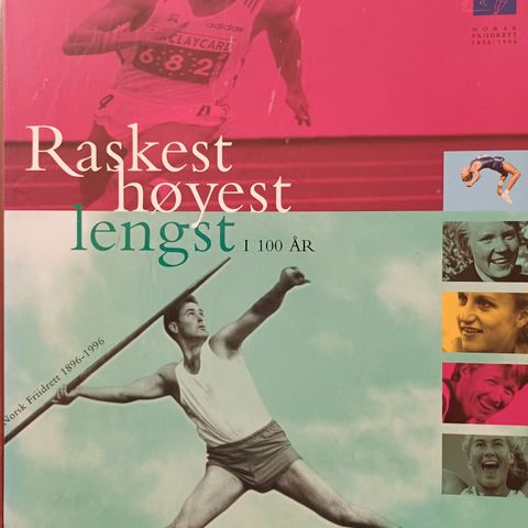 Raskest - høyest - lengst i 100 år. Norsk friidrett 1896 - 1996.