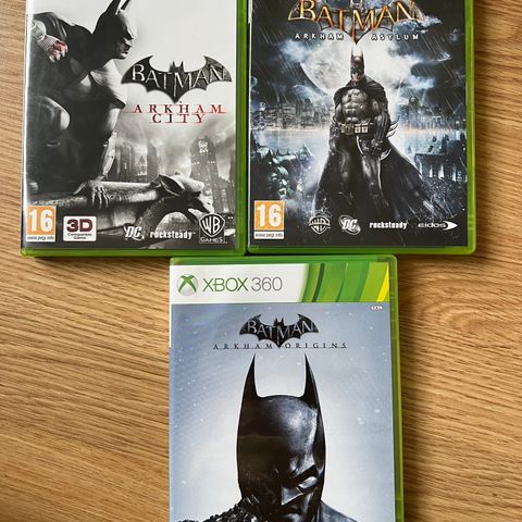 Xbox 360 spill - batman