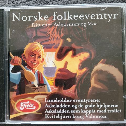Freia CD med Norske Folkeeventyr selges