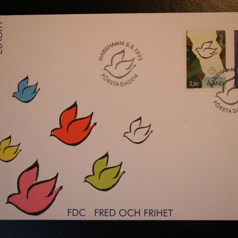 Åland 1995: FDC AFA 100-101