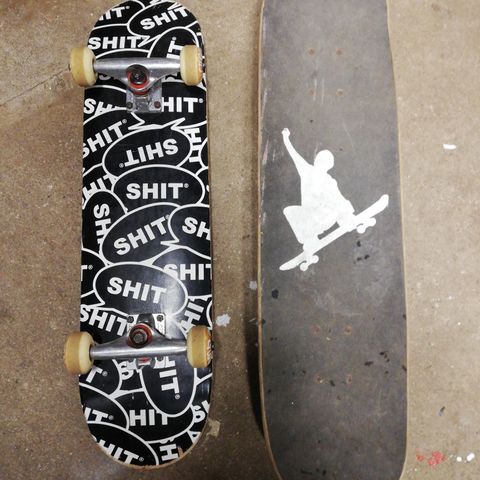 2 stk Skateboard