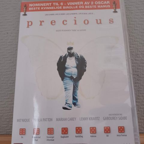 Precious - Drama (DVD) –  3 filmer for 2