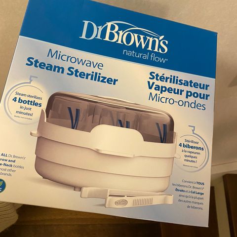 Dr. Brown’s Dampsterilisator for mikrobølgeovn