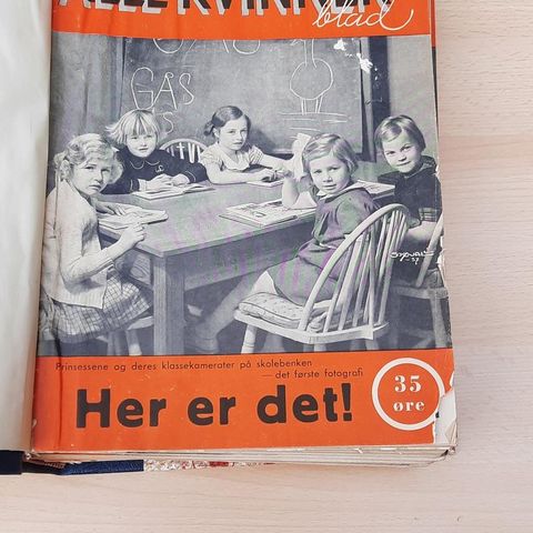 Alle Kvinners Blad 1938 Gyldendal
