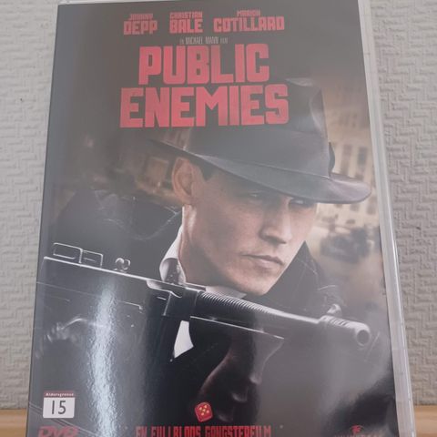 Public Enemies - Krim / Drama / Historie / Action (DVD) –  3 filmer for 2