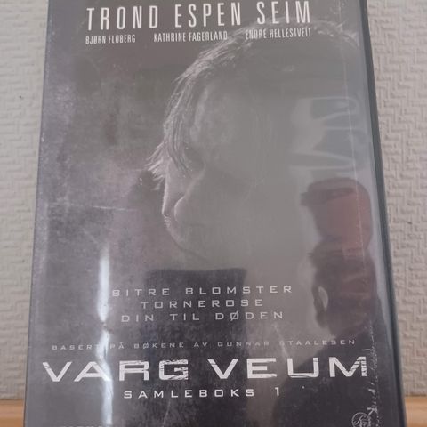 Varg Veum samleboks 1 med 3 filmer (DVD) –  3 filmer for 2