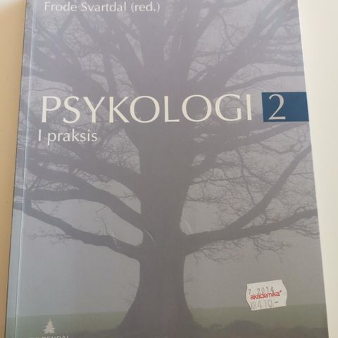 Psykologi 2 i praksis, Frode Svartdal