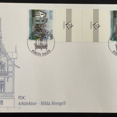 Åland 2000: FDC Gutterpar AFA 180