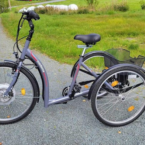 Elektrisk sykkel med 3 hjul. NY PRIS