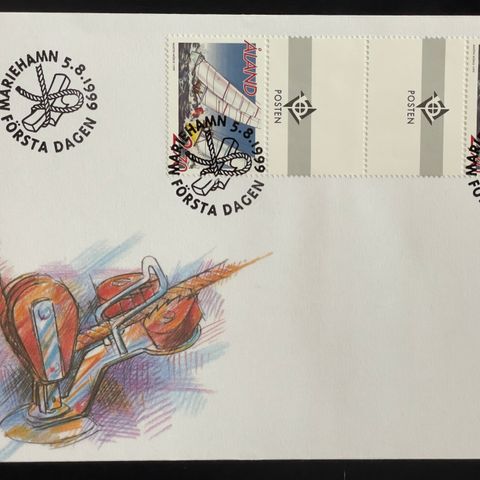 Åland 1999: FDC Gutterpar AFA 158