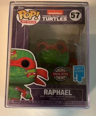 Funko Pop Raphael Teenage Mutant Ninja Turtles (Art Series)