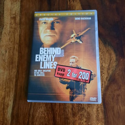 Behind Enemy Lines (2001): DVD