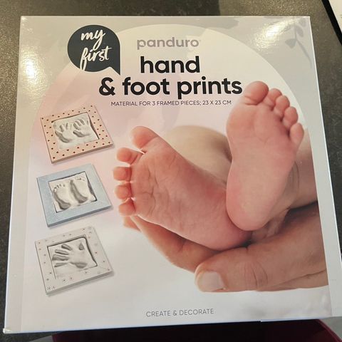 Panduro hand and foot prints