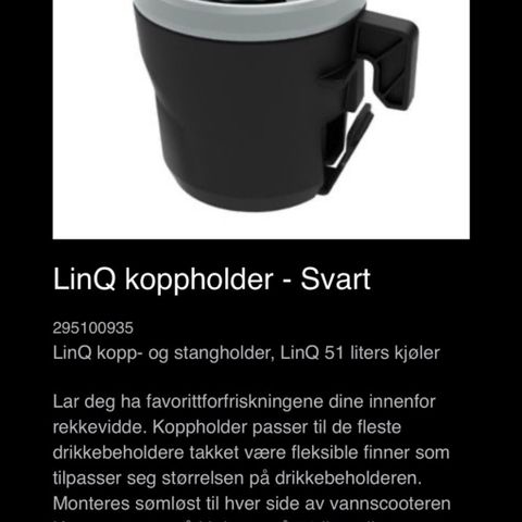 seadoo koppholder