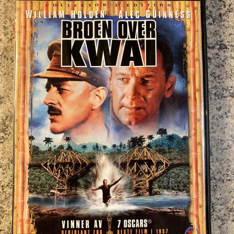 Broen over Kwai. 2-disc Collector’s Edition. Norsk tekst.