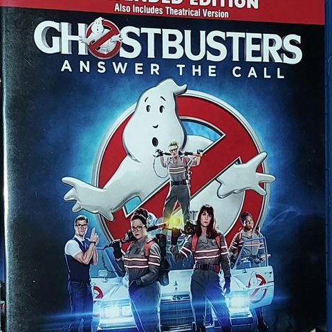 BLU RAY.GHOSTBUSTERS.ANSWER THE CALL.