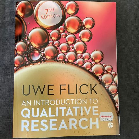 Uwe Flick, An introduction to qualitative research