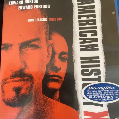 American History X (Norsk tekst) Blu ray