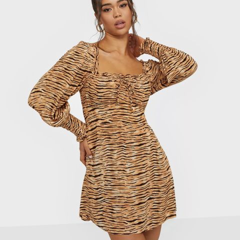 Fairhfull the Brand - Ira mini dress - Wyldie Animal Print