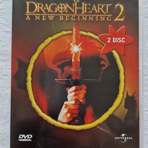 Dragon Heart 1 & 2 (1996-1999) DVD Filmer