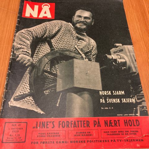 NÅ Nr. 41 - 1959 - FORSIDE OG BILLEDREPORTASJE : ROLF KIRKVAAG