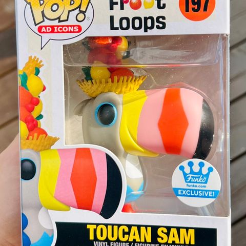Funko Pop! Ad Icons: Toucan Sam with Fruit Hat (Vintage) | Kellogg's (197)