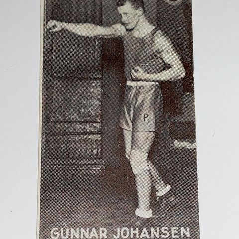 TIEDEMANNS TOBAK KORT.GUNNAR HOHANSEN.