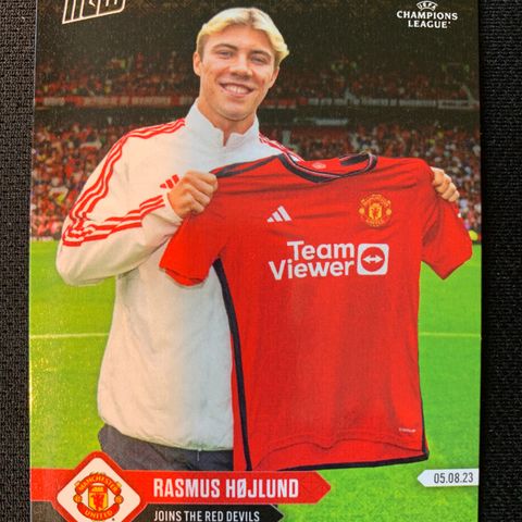 Rasmus Højlund Fotballkort - Manchester United