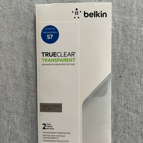 Samsung S7 Belkin Transparent Screen Protector