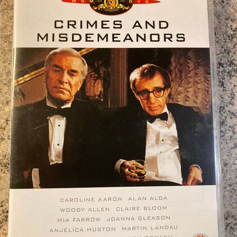 Crimes and misdemeanors. Norsk tekst.