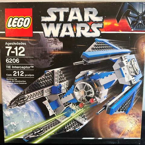 UÅPNET UTGÅTT Lego Star Wars 6206