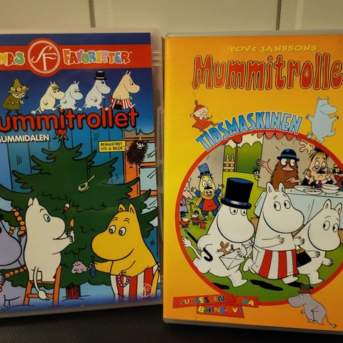 Mummitrollet x2 filmer: Jul I Mummidalen og Tidsmaskinen