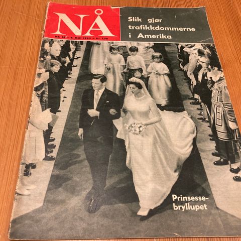 NÅ Nr. 18 - 1963 - PRINSESSE-BRYLLUPET - PRISESSE ALEXANDRA AV KENT