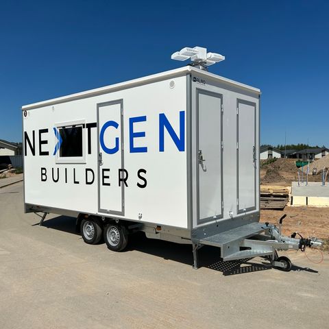 NYHET ALRO Premium NextGen Builders Mannskapsvogn 6 personer