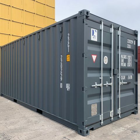 Nye 20 ft OWU Container i RAL7016. Oslo