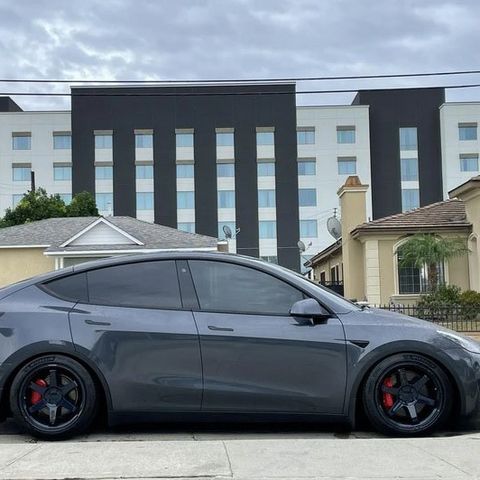 18" CONCAVE VINTERHJUL TESLA MODEL Y! PASSER OGSÅ PERFORMANCE! NYHET 2024!